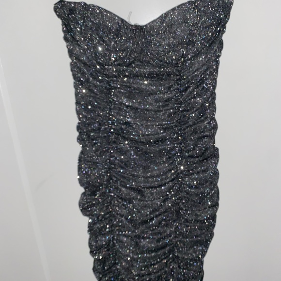 Ruby and Jenna : Day and moon sparkle strapless dress - Picture 2 of 3